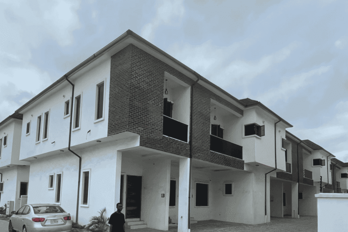 Modern 4-Bedroom Terrace Duplex for Sale – Lekki