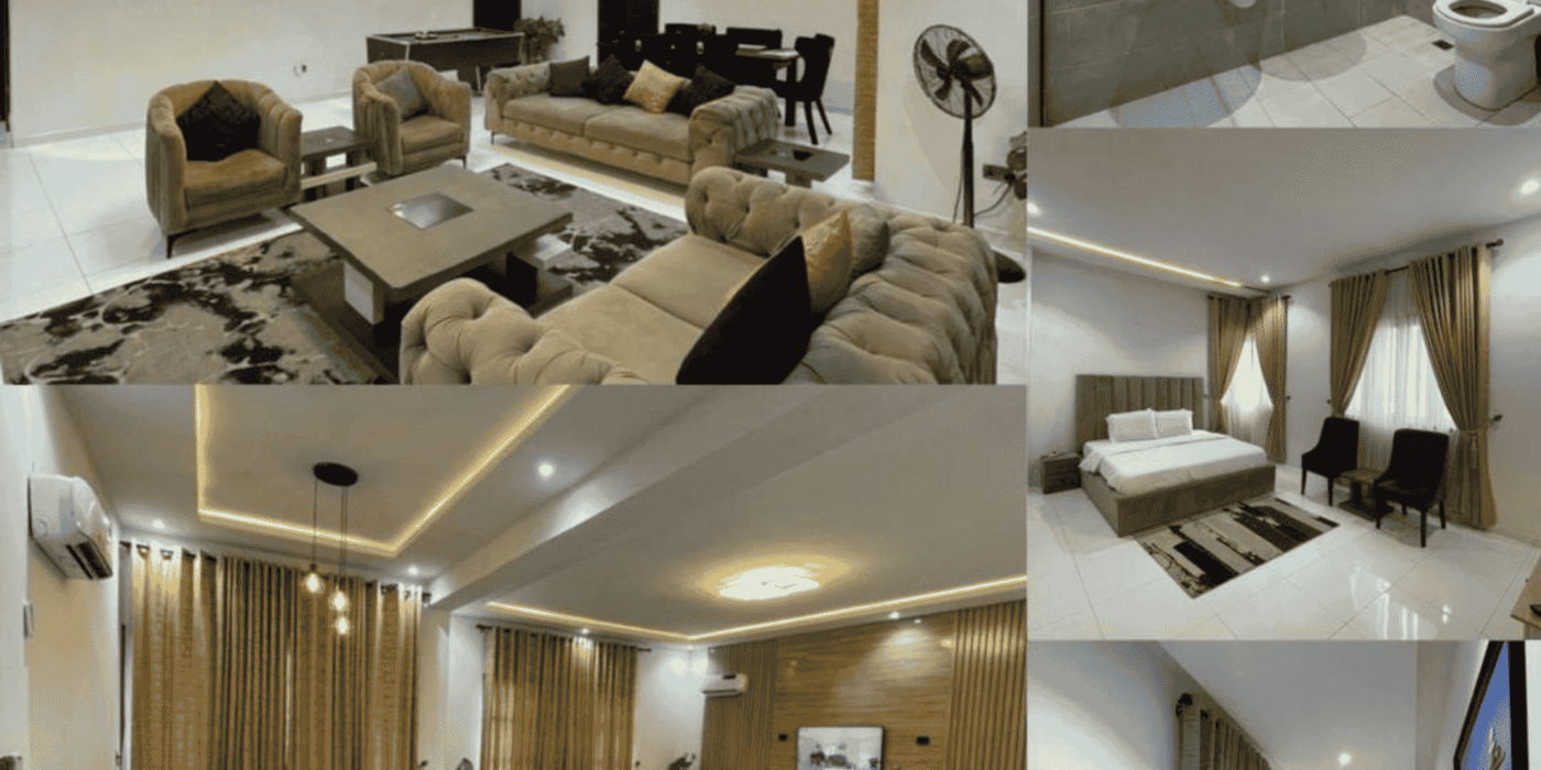 Luxury 3-Bedroom Shortlet with Snooker & PS4 – Lekki Phase 1