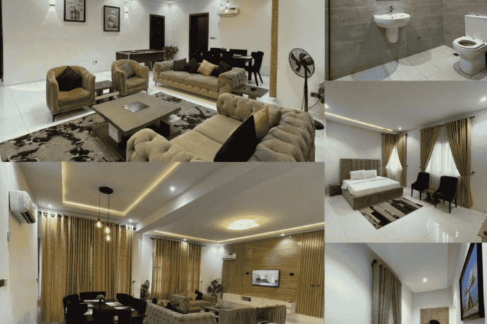Luxury 3-Bedroom Shortlet with Snooker & PS4 – Lekki Phase 1